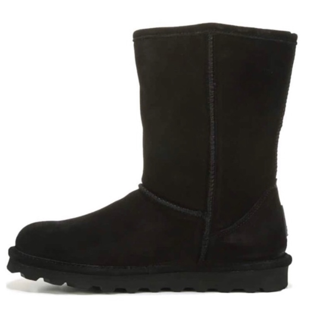 {NEW} Bearpaw Women's Elle Short Waterproof Suede Mid-Calf Snow Winter Boots NEW - Picture 3 of 14